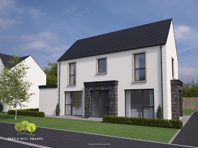 Floorplan 1 of "The Calder" (c), Beech Hill Square, Ballyboley Road, Larne