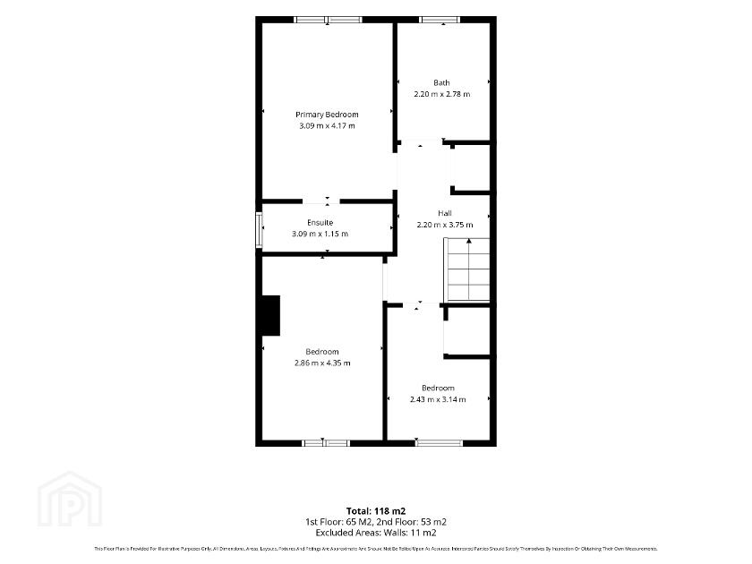 Floorplan 2 of 17 Chancellors Court, Diamond Road, Dromore