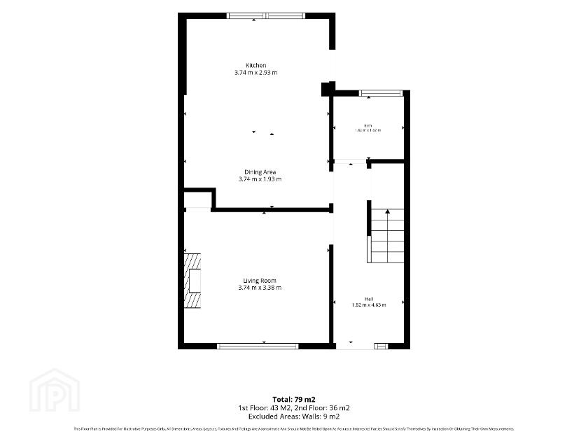 Floorplan 1 of 5 Lisnafiffy Terrace, Glassestown Road, Banbridge