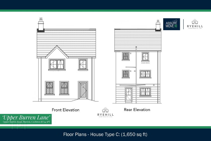 Floorplan 1 of House Type C, Upper Burren Lane, Upper Burren Road, Burren