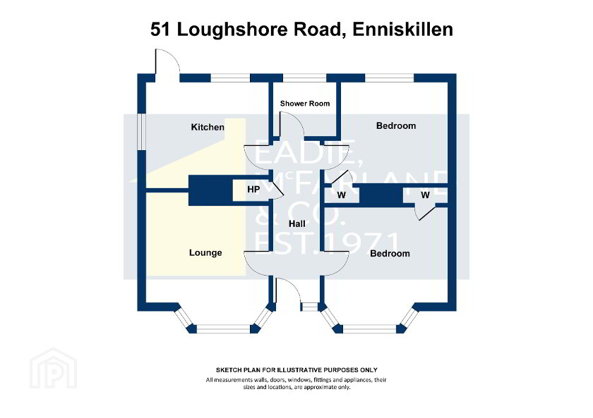 Floorplan 1 of 51 Loughshore Road, Enniskillen