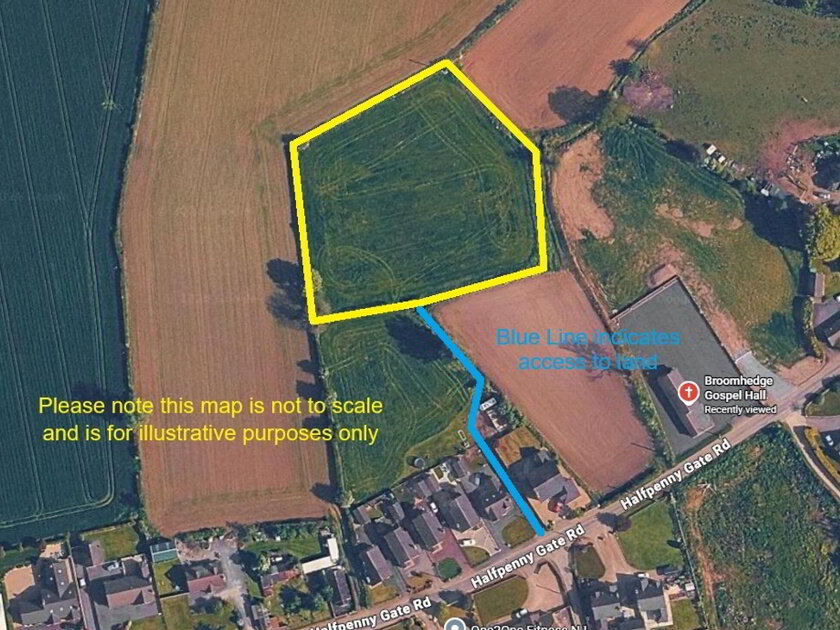 Photo 1 of Agricultural Land Of Approximately 1.625 Acres In, Halfpenny Gate Road, ...Moira