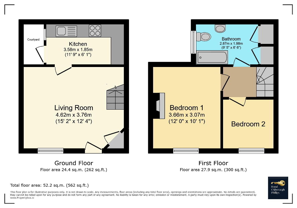 Floorplan 1 of Bideford