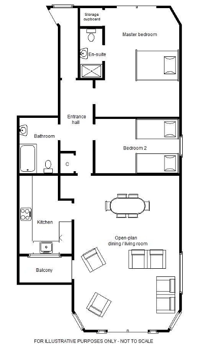 Floorplan 1 of Atlantic Way, Westward Ho, Bideford