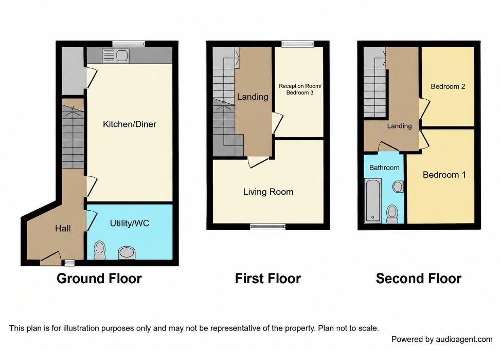 Floorplan 1 of Bideford