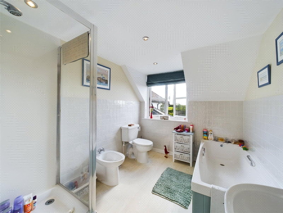 Bathroom With Bed 4