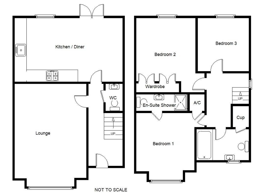Floorplan 1 of Buckland Brewer, Bideford