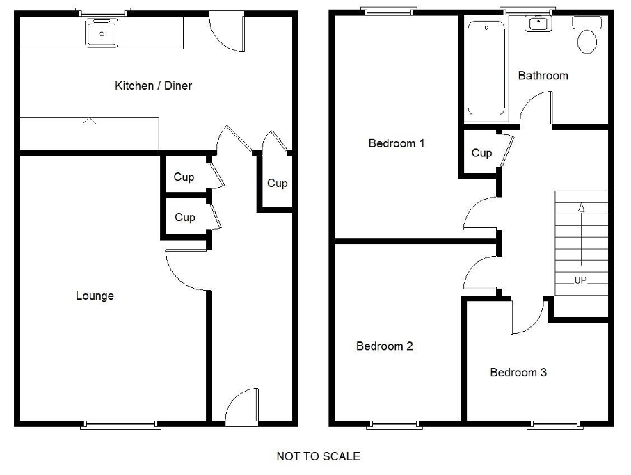 Floorplan 1 of Bideford