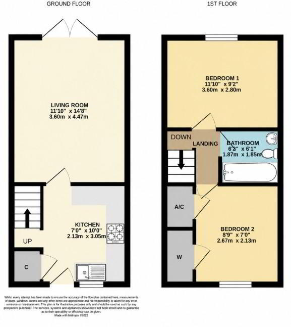 Floorplan 1 of Bideford