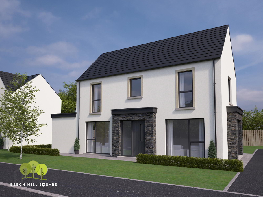Floorplan 1 of "The Calder" (c), Beech Hill Square, Ballyboley Road, Larne
