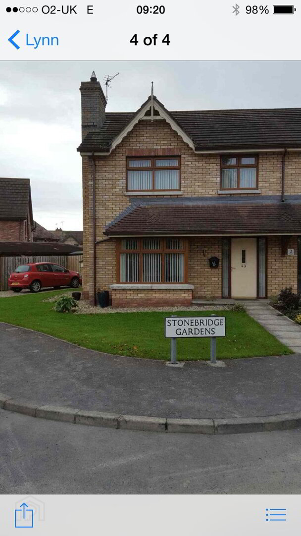 Photo 1 of 43 Stonebridge Avenue, Conlig, Newtonards