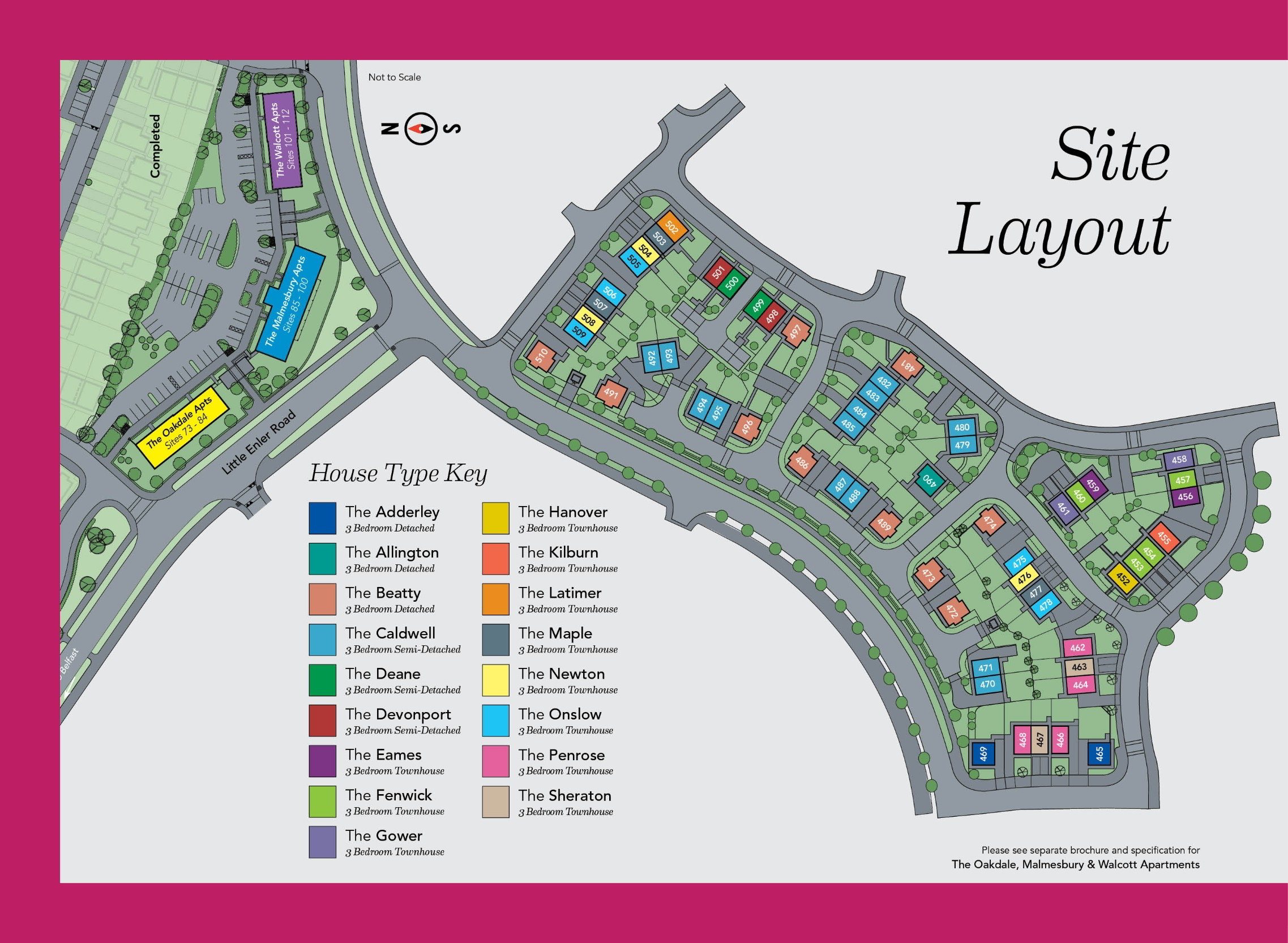 Floorplan 3 of The Kilburn, Enler Village, Newtownards Road, Comber, Bt23 5zw
