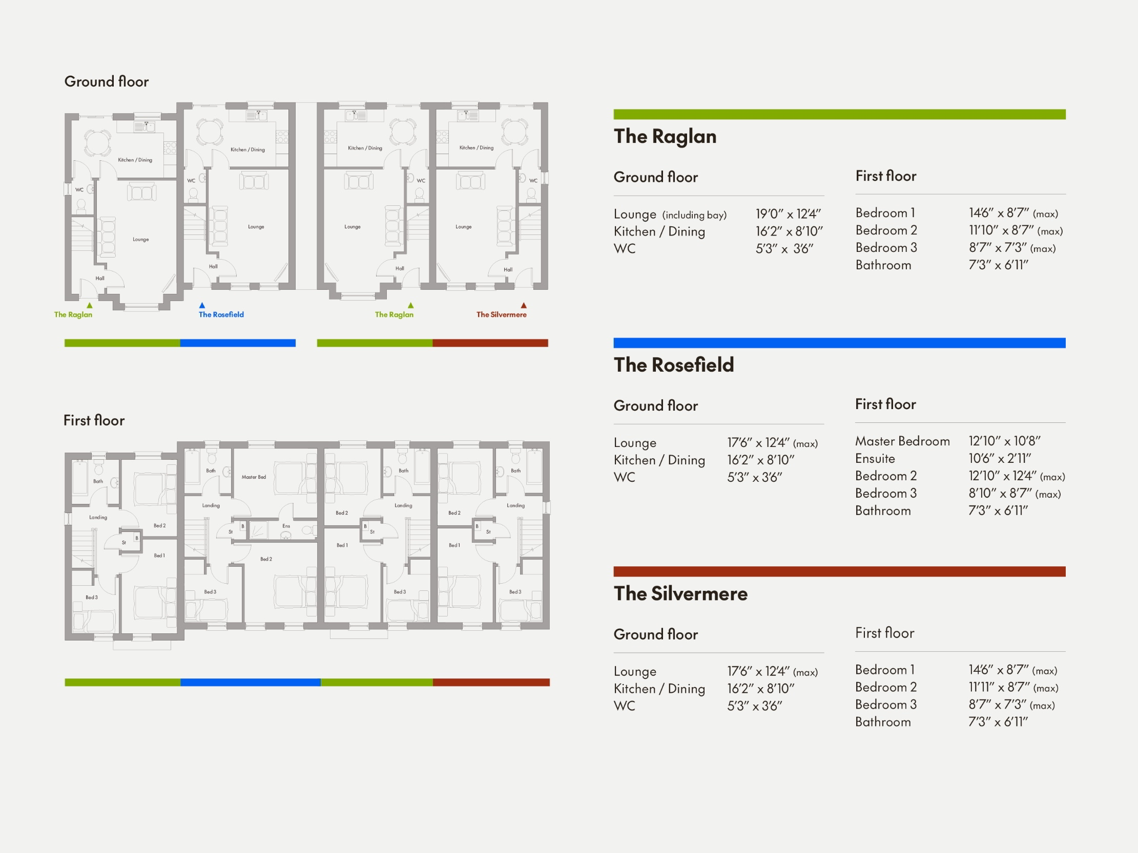 Floorplan 1 of The Silvermere, Foxleigh Meadow, Charlotte Street, Ballymoney, Bt53 6fe