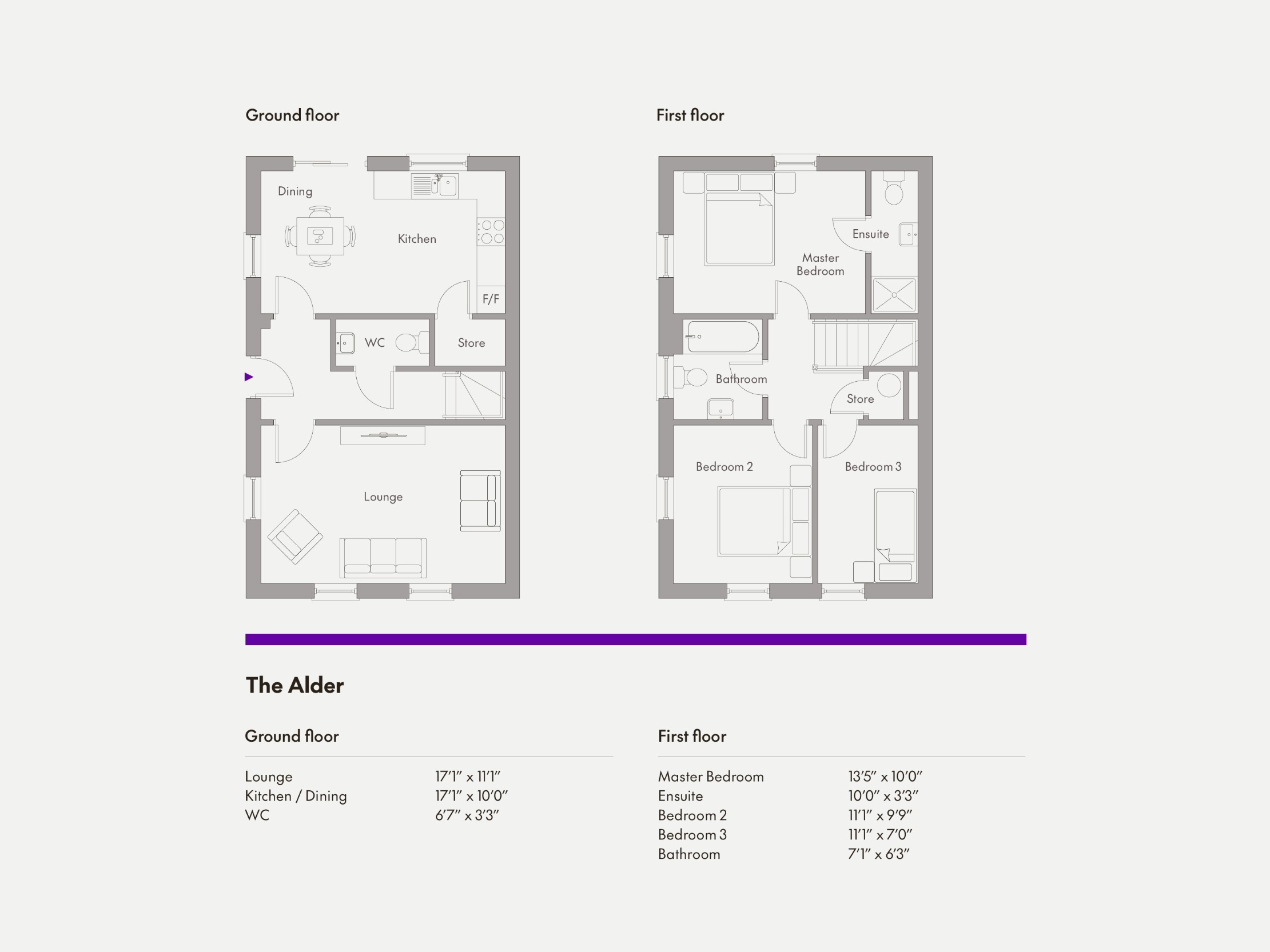 Floorplan 1 of The Alder, Carncormick Meadow, Gortnageeragh Road, Cargan, Bt43 7ju