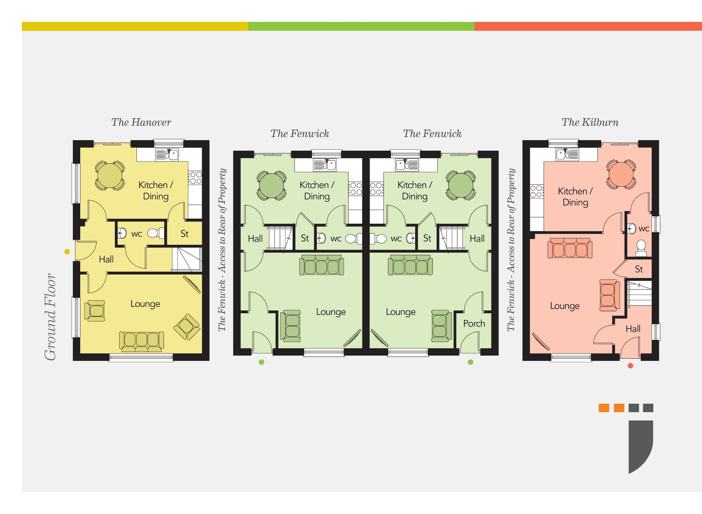 Floorplan 2 of The Hanover, Enler Village, Newtownards Road, Comber, Bt23 5zw