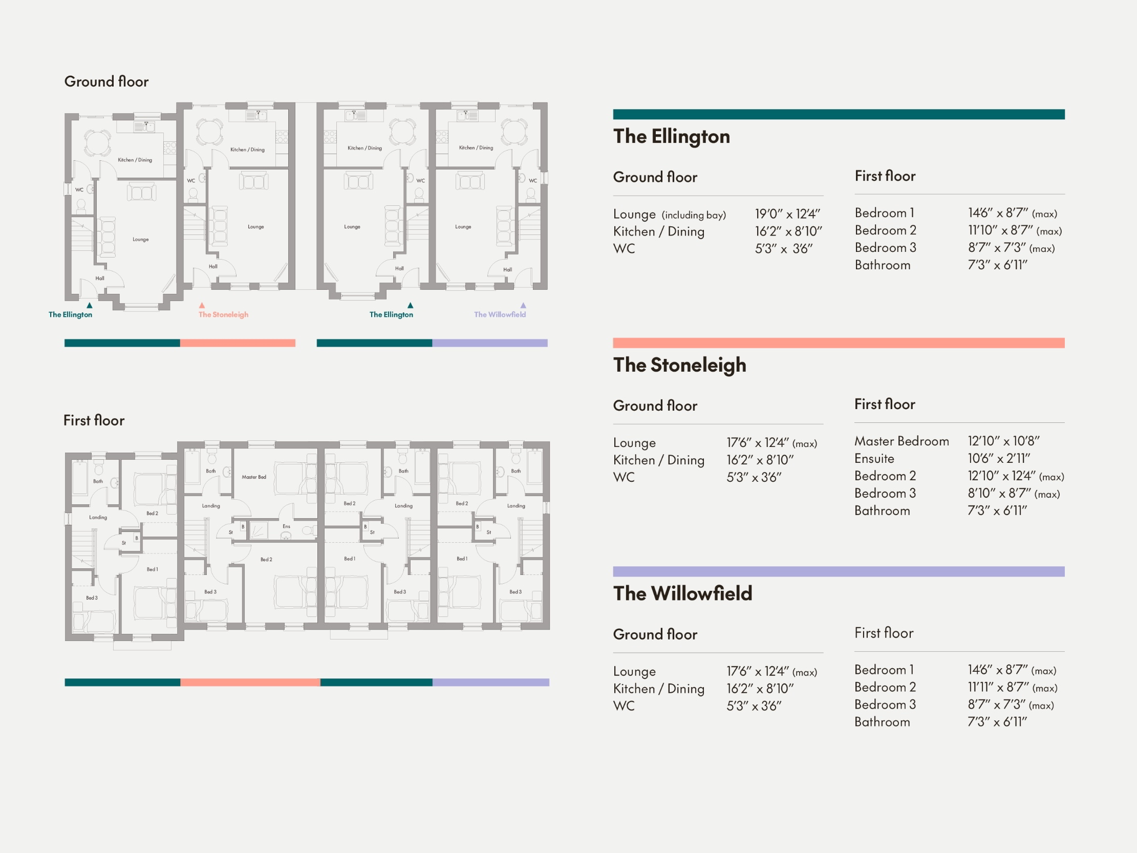 Floorplan 1 of The Ellington, Foxleigh Meadow, Charlotte Street, Ballymoney, Bt53 6fe