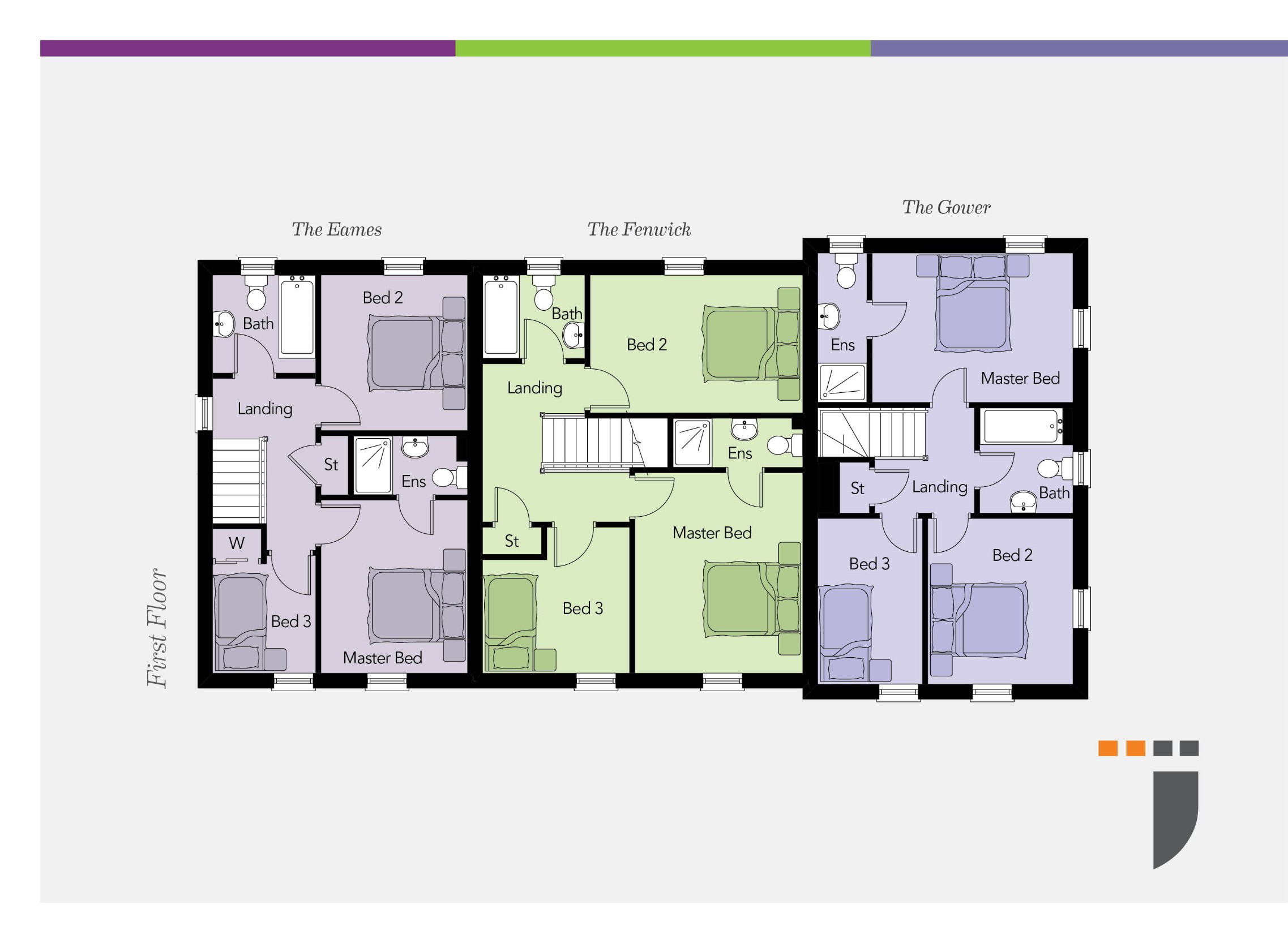 Floorplan 1 of The Gower, Enler Village, Newtownards Road, Comber, Bt23 5zw