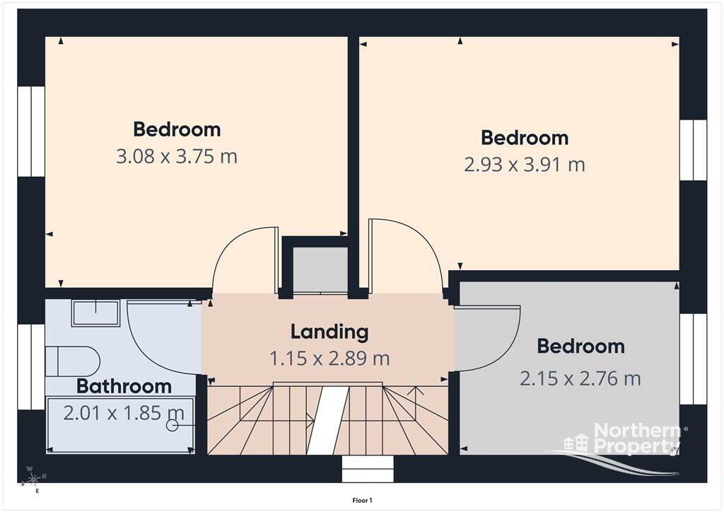Floorplan 2 of 25 Mill Valley North, Belfast