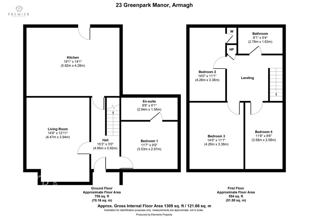 Floorplan 1 of 23 Greenpark Manor, Armagh