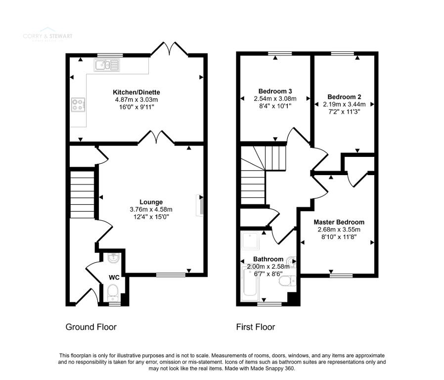 Floorplan 1 of 7 Beltany Mews, Omagh