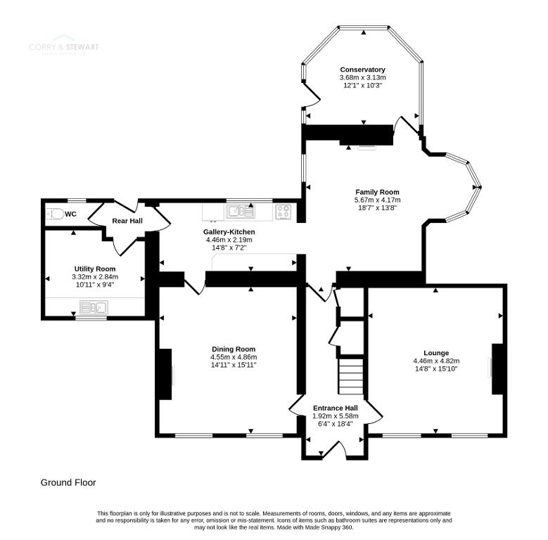 Floorplan 1 of 16 Carnony Road, Omagh