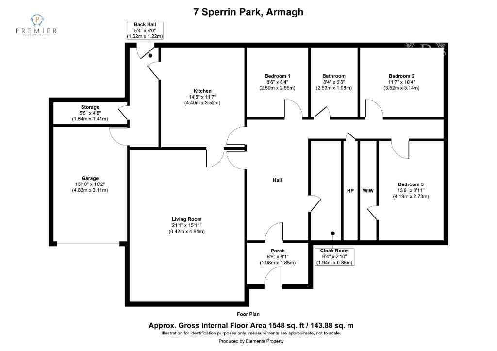 Floorplan 1 of 7 Sperrin Park, Armagh