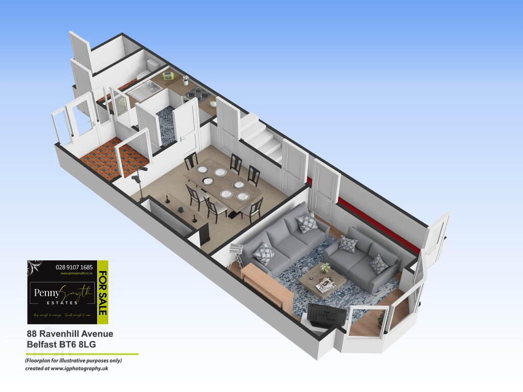 Floorplan 1 of 88 Ravenhill Avenue, Belfast
