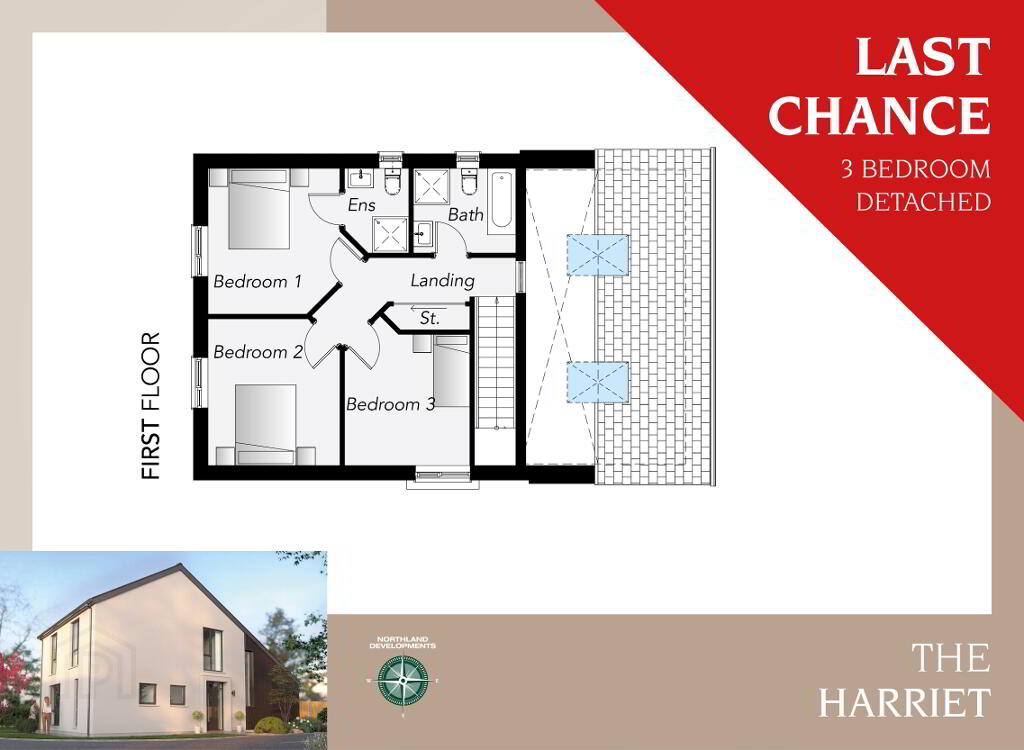 Floorplan 2 of The Harriet, Loughry View, Movilla Road, Newtownards