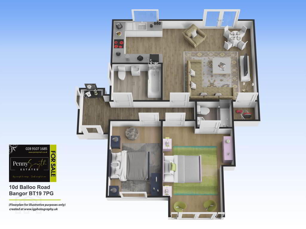 Floorplan 1 of 10d Balloo Road, Bangor
