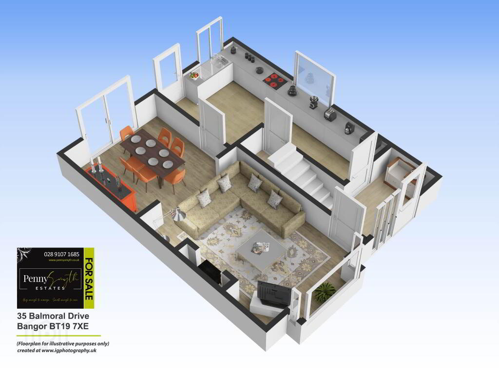 Floorplan 1 of 35 Balmoral Drive, Bangor