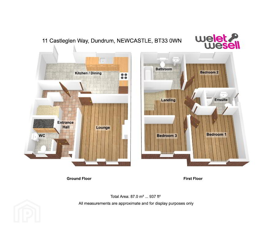 Floorplan 1 of 11 Castleglen Way, Dundrum