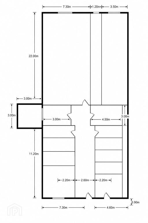 Floorplan 1 of Exclusively Located Commercial Premises, 11 Kee Road, Eglint...Derry/Londonderry