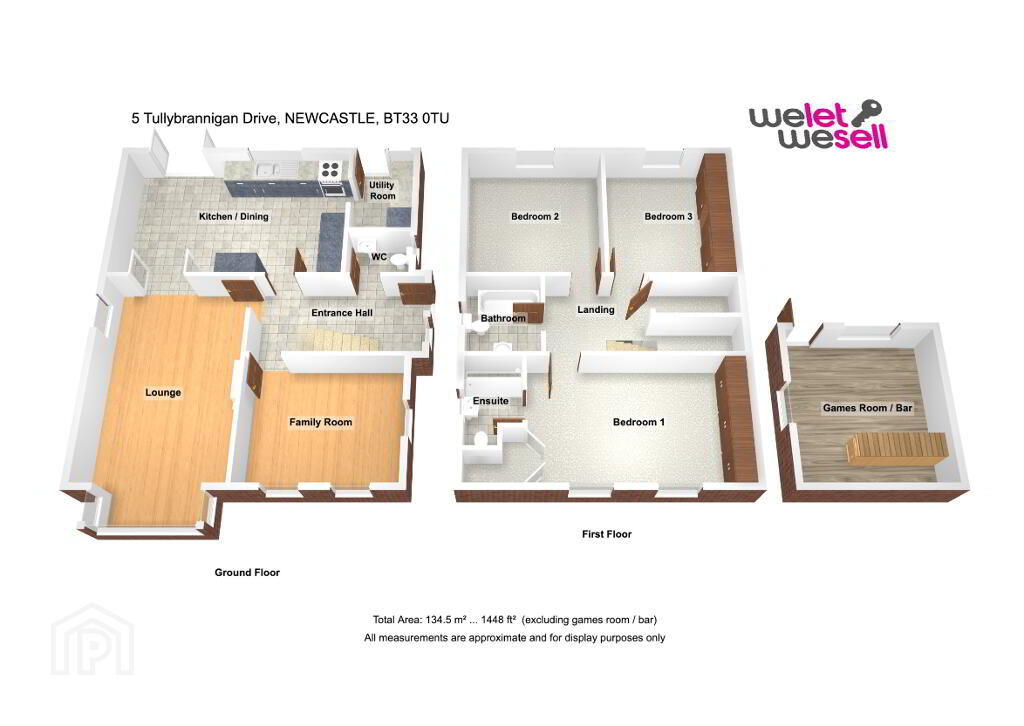 Floorplan 1 of 5 Tullybrannigan Drive, Newcastle