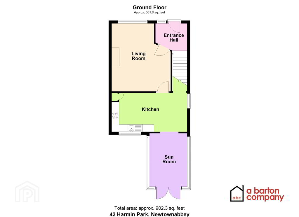 Floorplan 1 of 42 Harmin Park, Glengormley, Newtownabbey