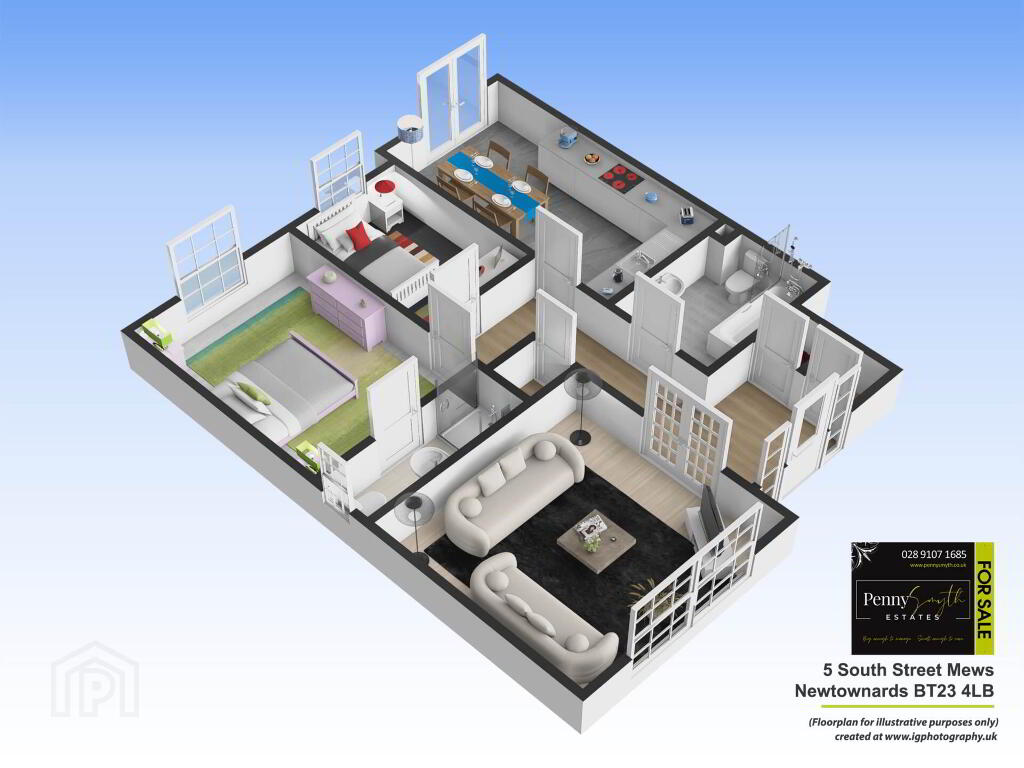 Floorplan 1 of 5 South Street Mews, Newtownards