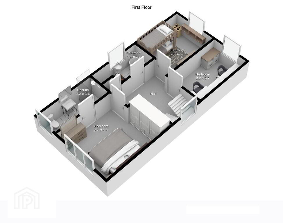 Floorplan 2 of 14 Boulevard Green, Newcastle