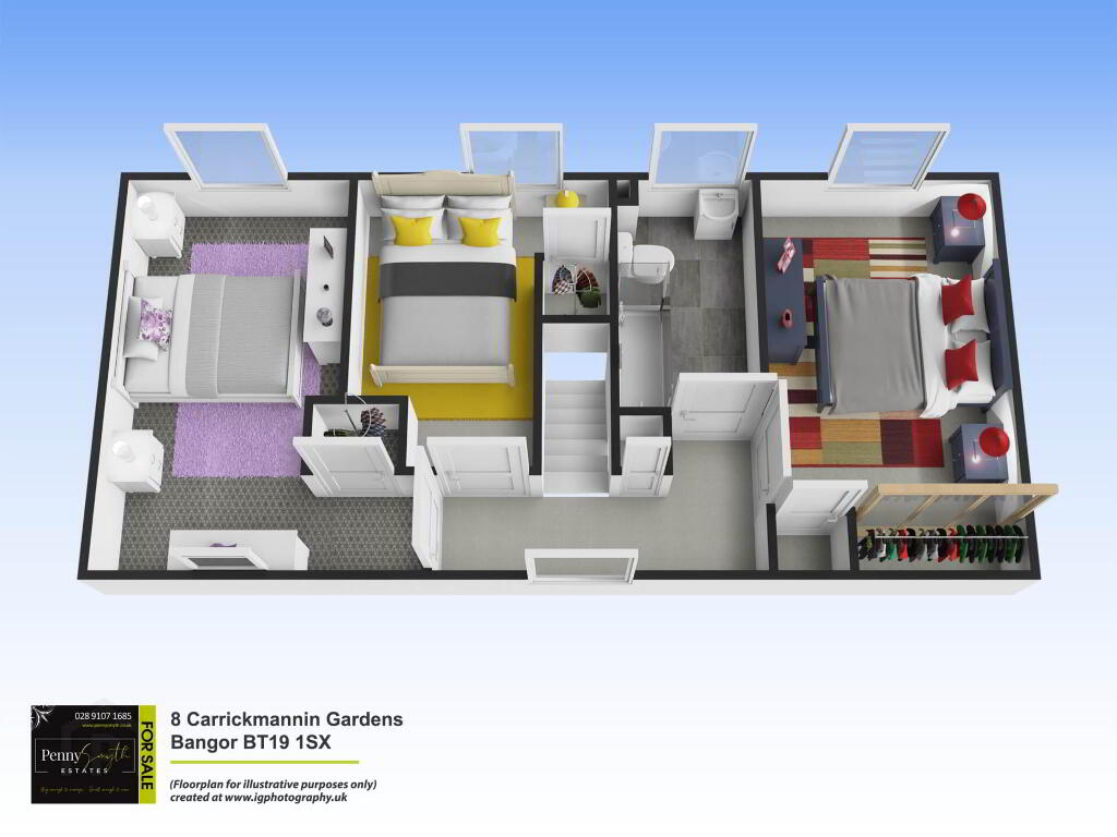 Floorplan 2 of 8 Carrickmannin Gardens, Bangor