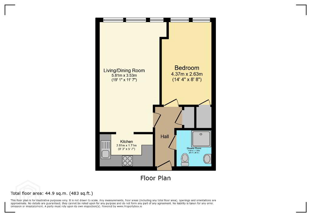 Floorplan 1 of 11 Beechmount Building, 34 Old Bakers Court, Belfast