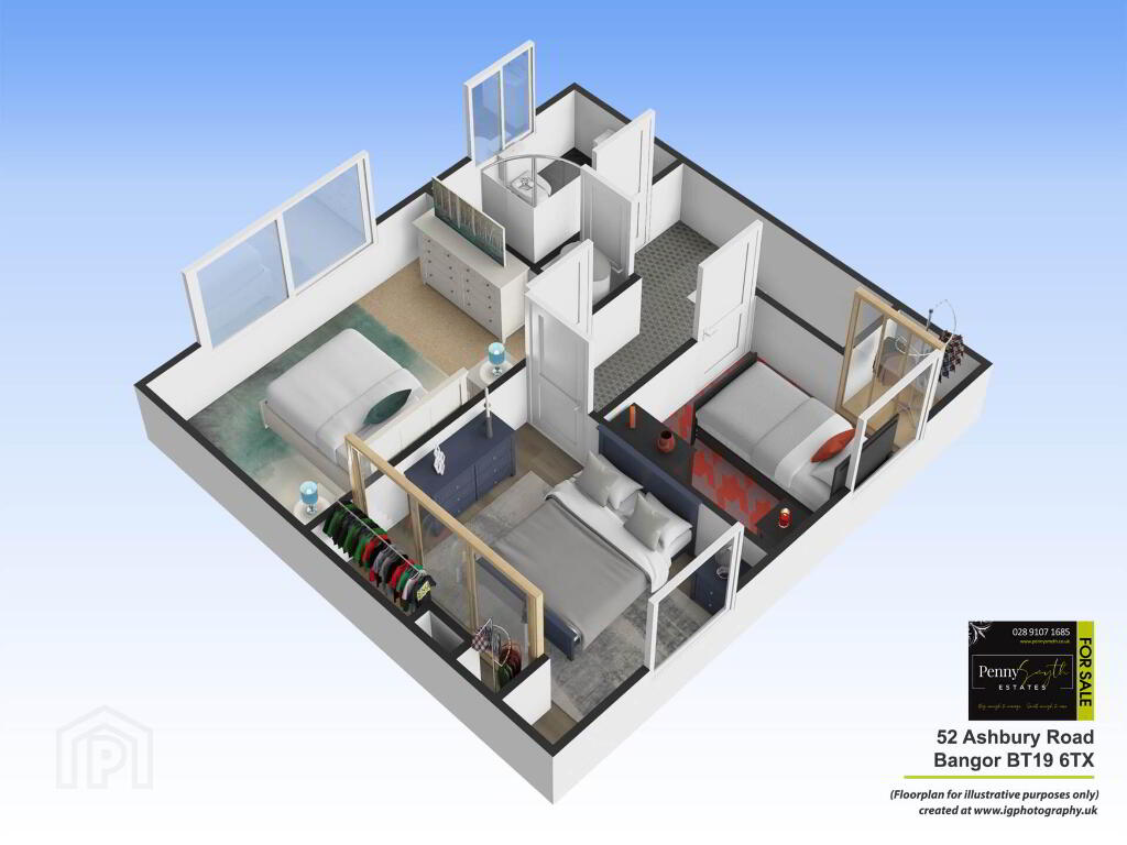 Floorplan 2 of 52 Ashbury Road, Bangor