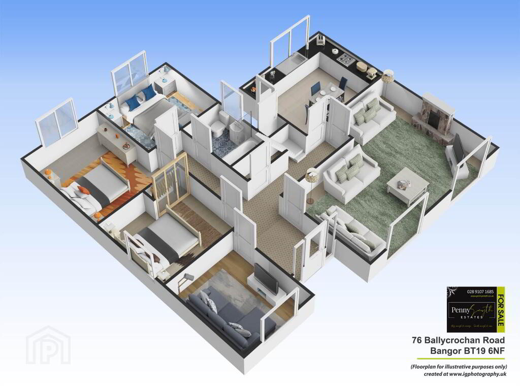 Floorplan 1 of 76 Ballycrochan Road, Bangor