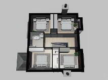 Floorplan 3 of The Hawthorns, Ballyagran