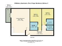 Floorplan 1 of 12 Mulberry Apartments, River Village, Monksland, Athlone