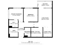 Floorplan 1 of 189 New Seskin Court, Tallaght, Dublin