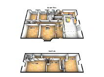 Floorplan 1 of Aghadreenan, Rosnakill, Portsalon