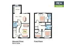 Floorplan 1 of 38a Birchwood Heights, Tallaght, Dublin
