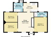 Floorplan 1 of Doon, Ballyconnell