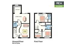 Floorplan 1 of 38a Birchwood Heights, Tallaght, Dublin