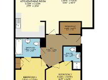 Floorplan 1 of Apartment 8 Riverwalk Apartments, Castlerea