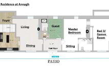 Floorplan 1 of Annagh Cottage & Lodge, Carrick-On-Shannon