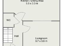Floorplan 1 of 12 Hillcrest Lawns, Lucan